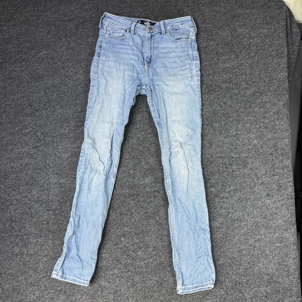 Hollister High Rise Super Skinny Jeans Womens 5R 27x28 Blue Denim Soft Stretch